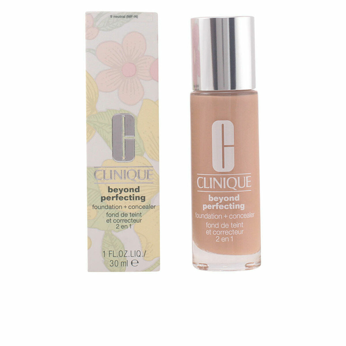 Fluid Foundation Make-up Clinique Beyond Perfecting Neutral Nº 09-Neutral 30 ml-0