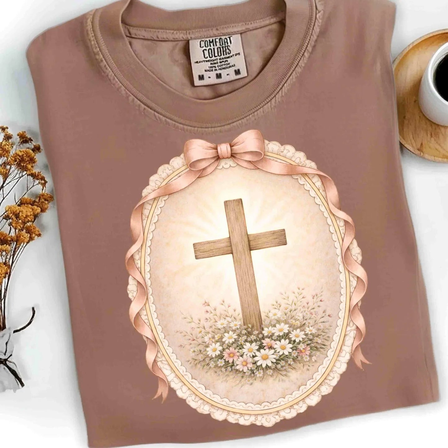 Framed Cross Graphic Tee