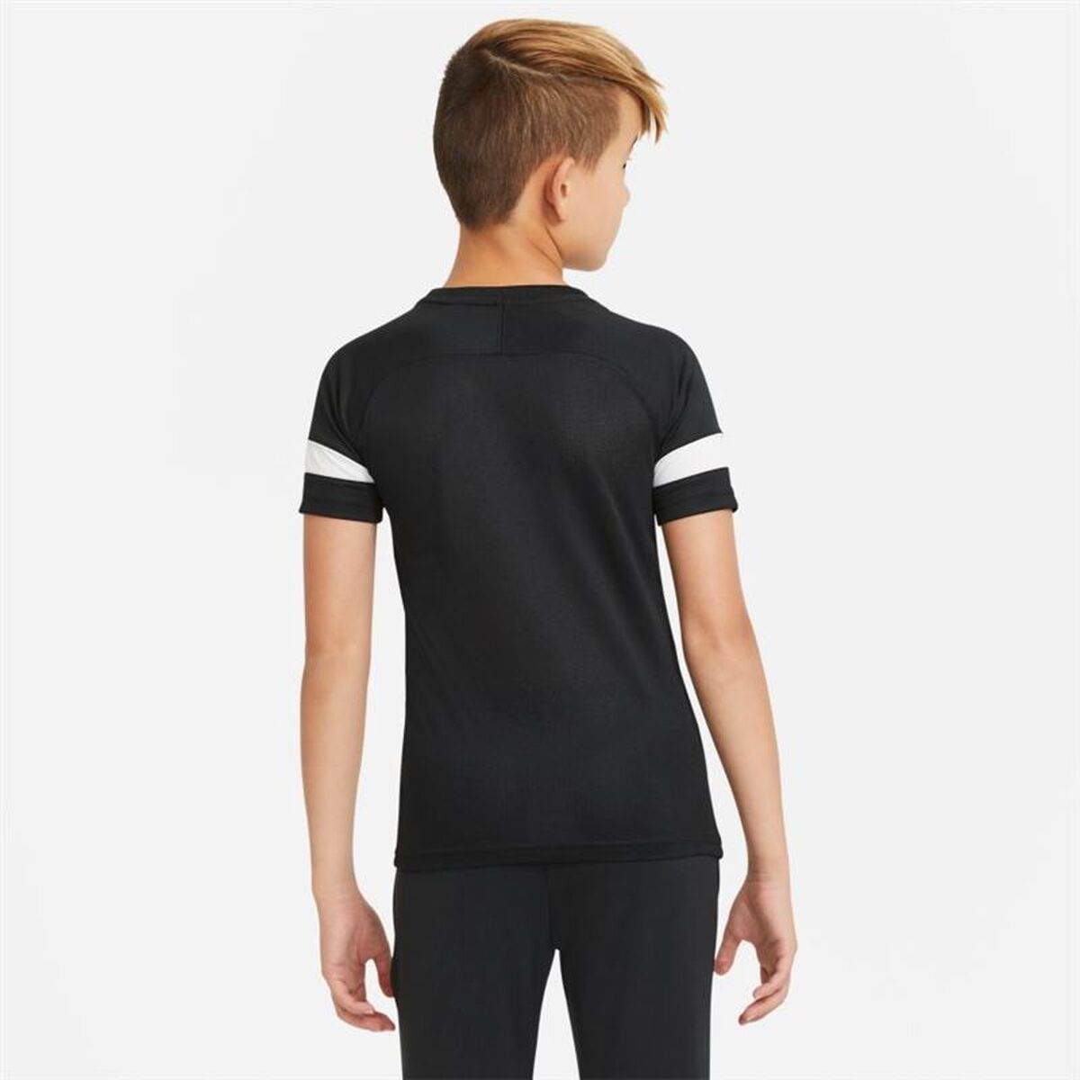 Child's Short Sleeve T-Shirt Nike CW6103-010 Black-7
