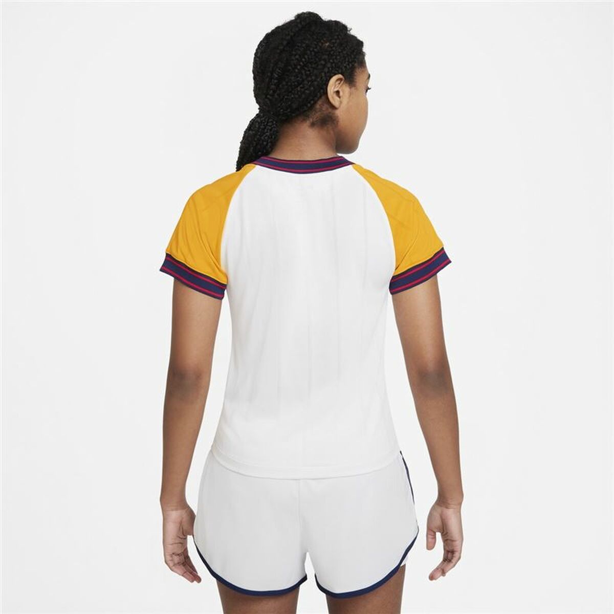 Women’s Short Sleeve T-Shirt Nike Court Dri-Fit Slam White-3