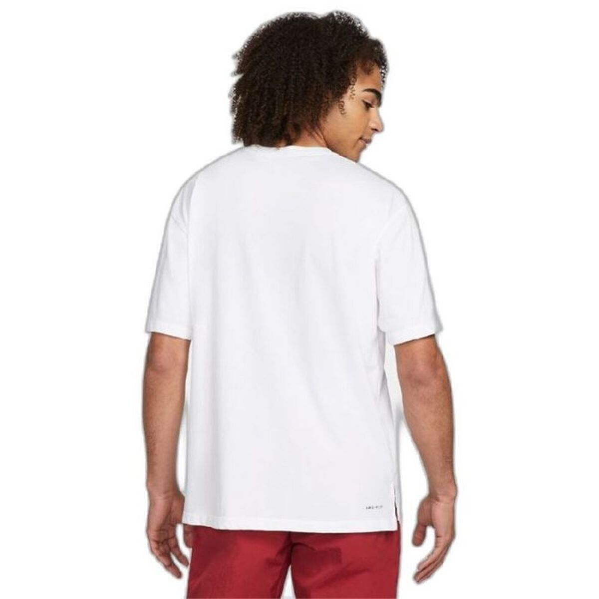 Men’s Short Sleeve T-Shirt Nike Jordan Sport Dri-FIT White