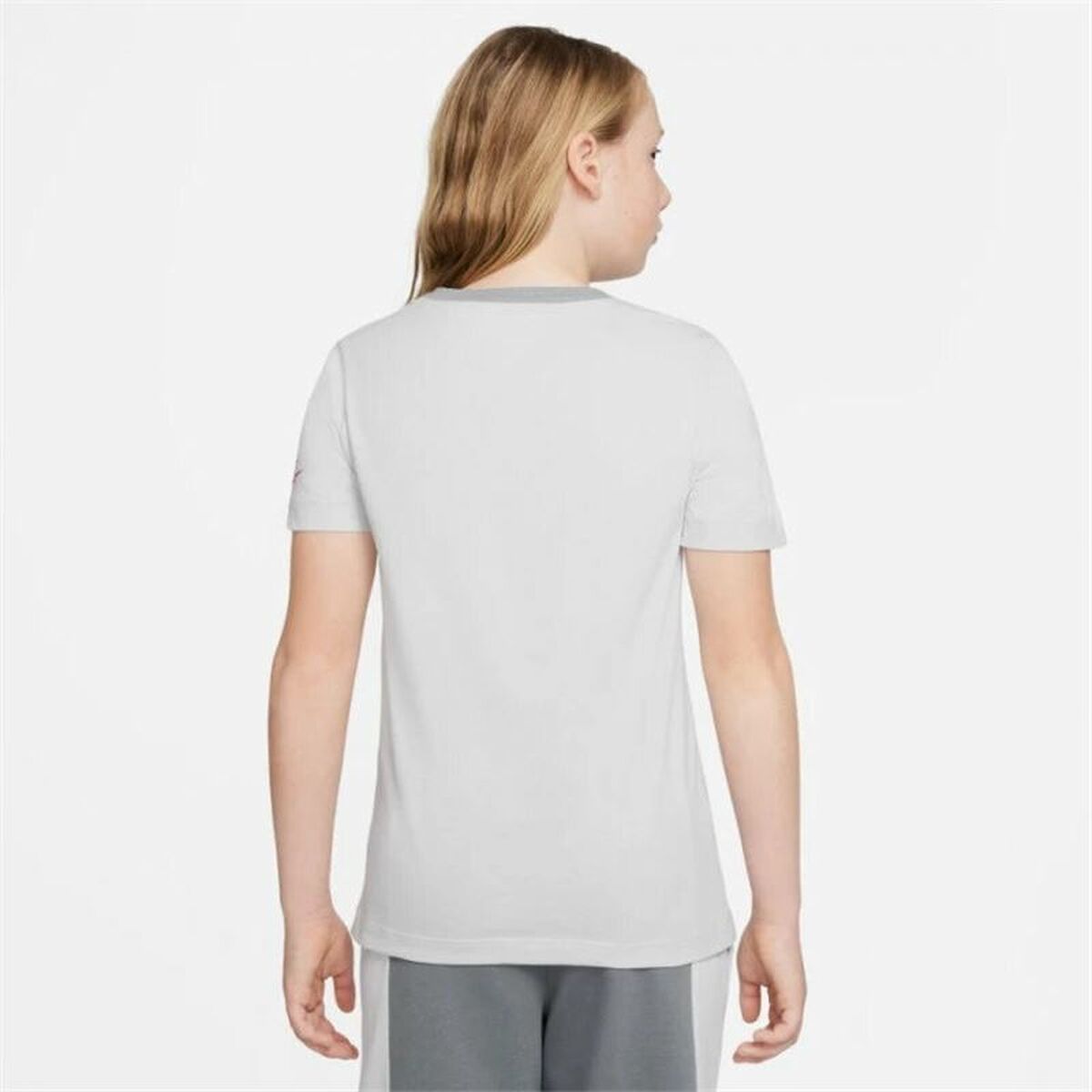 Child's Short Sleeve T-Shirt Nike Sportswear White