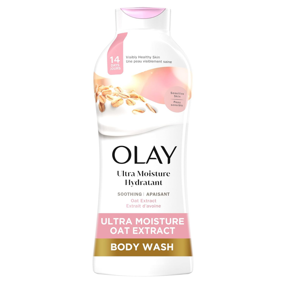 Olay Ultra Moisture Body Wash Soothing Oat Extract (22oz)