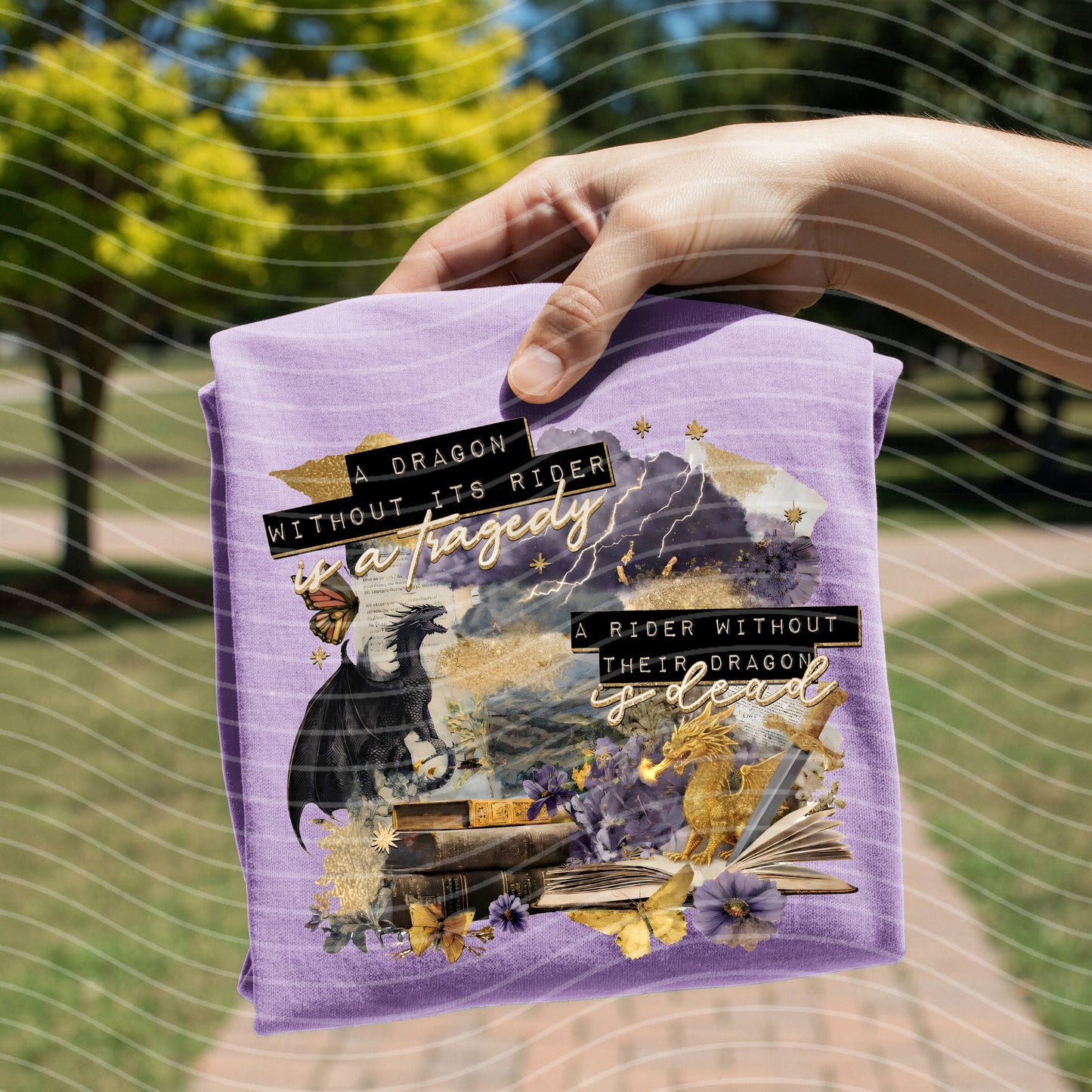 A Dragon Without Its Rider is a Tragedy Graphic Tee