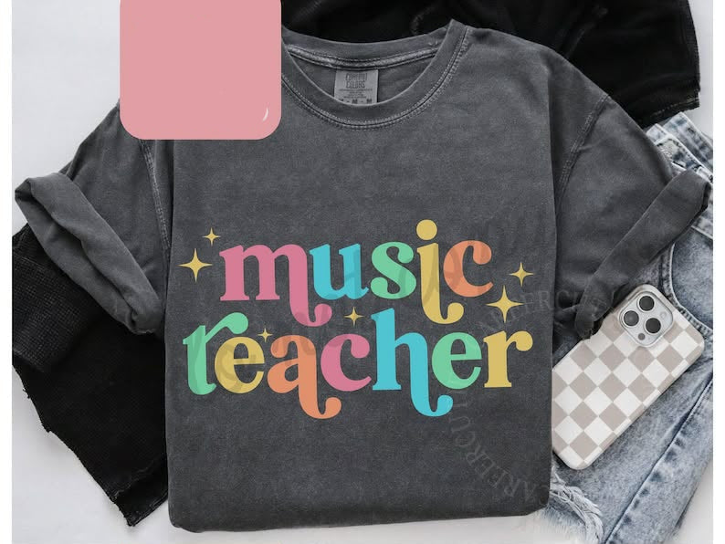 Music Teacher Graphic Tee