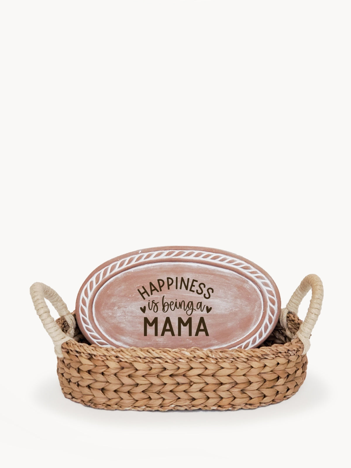 Bread Warmer & Basket - Mom Oval-8