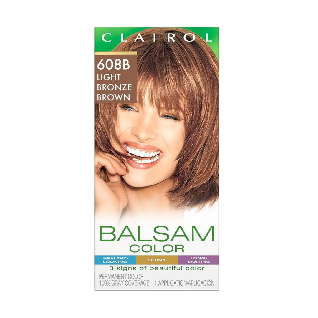 Clairol Balsam #608B Light Bronze