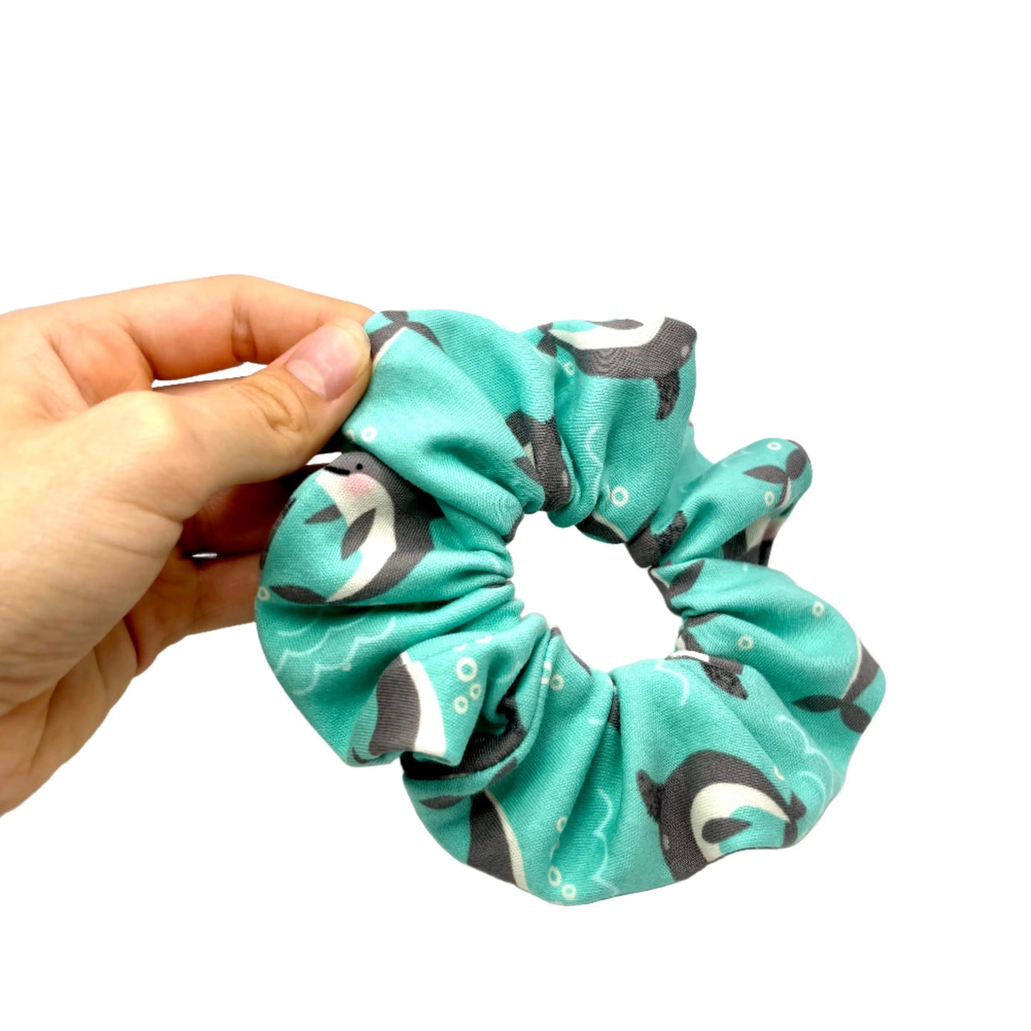 Mini Dolphin Summer Scrunchie