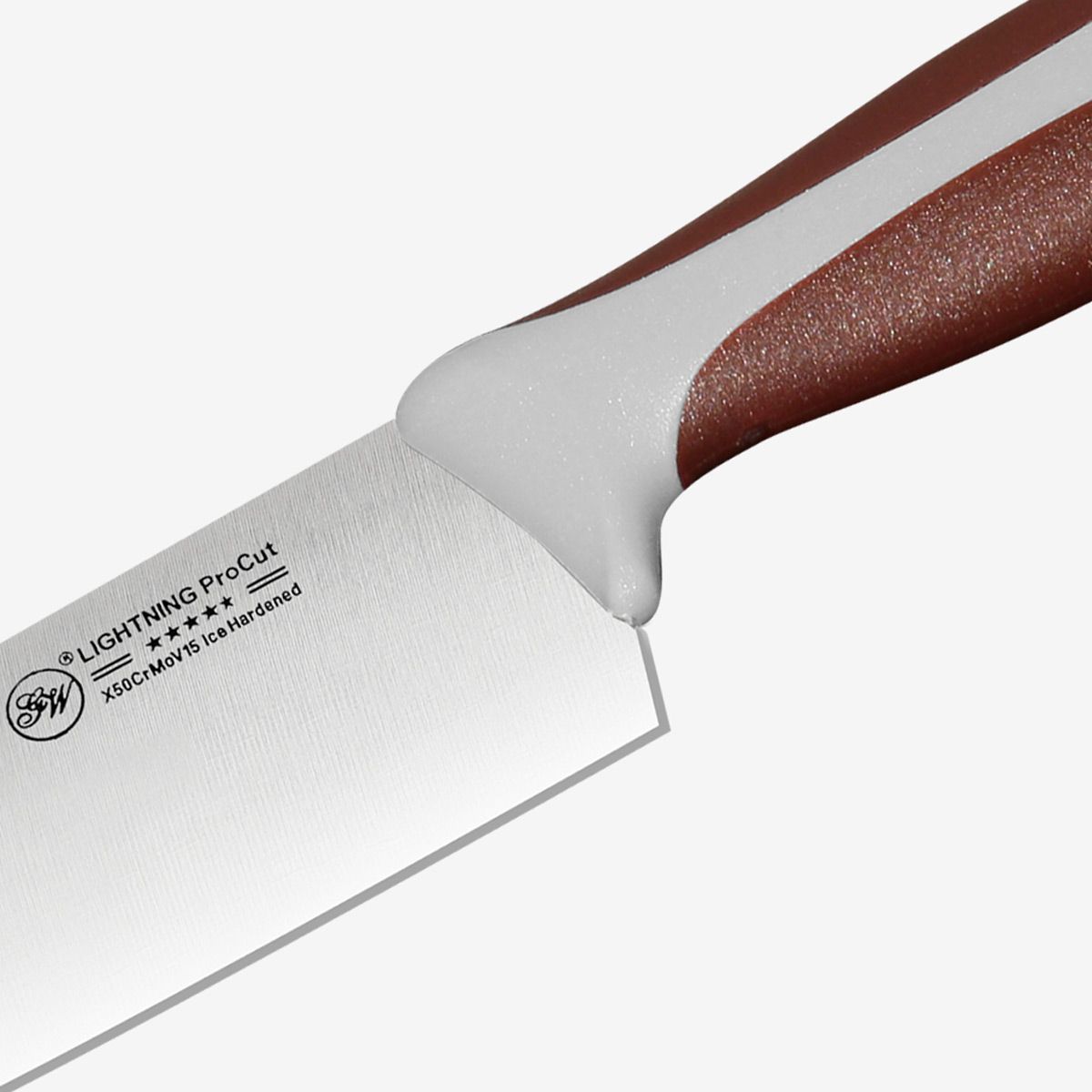 Gunter Wilhelm Lightning Chef Knife, 10 Inch | Brown and Grey ABS Handle SKU: 10-105-0110-4