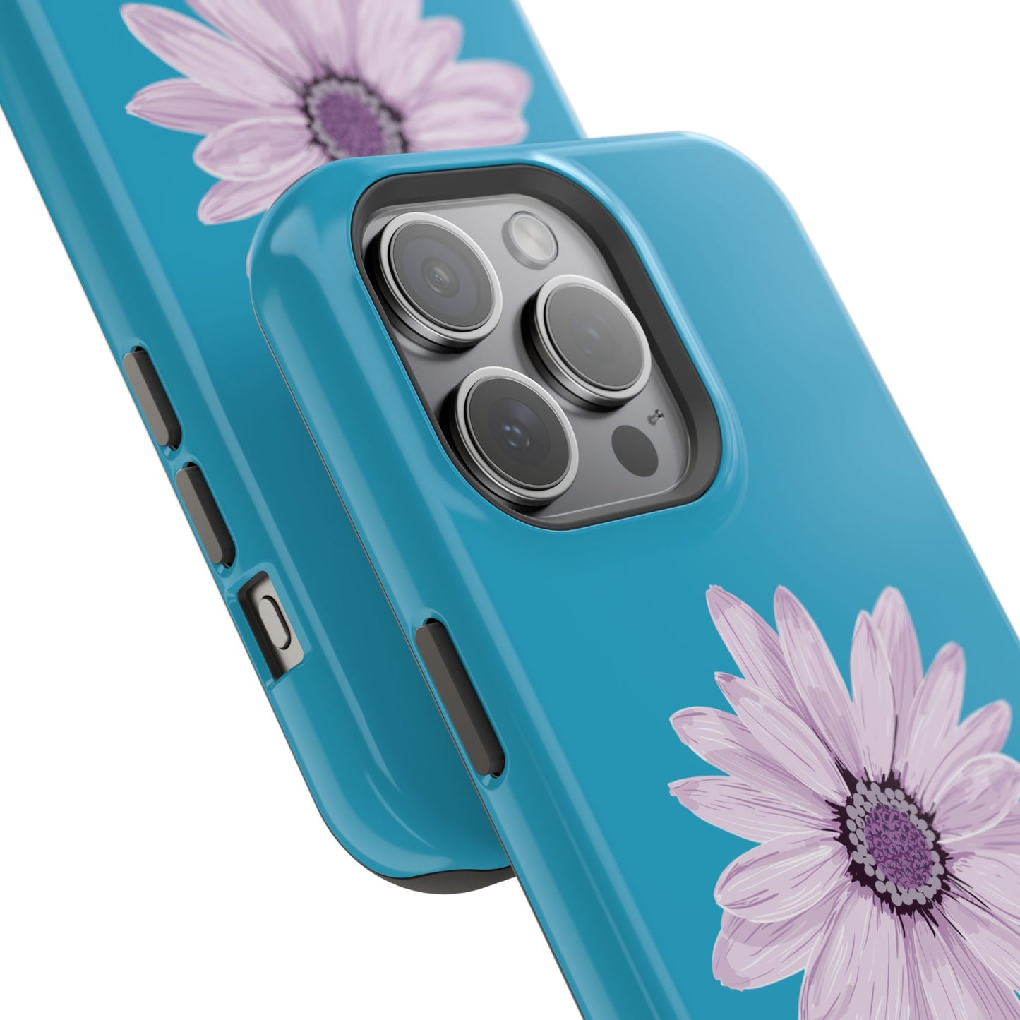 Magnetic Phone Cases with Floral Design, Impact-Resistant Accessories, Stylish Tech Protection, Gifts for Her, Unique Cell Phone Cases
