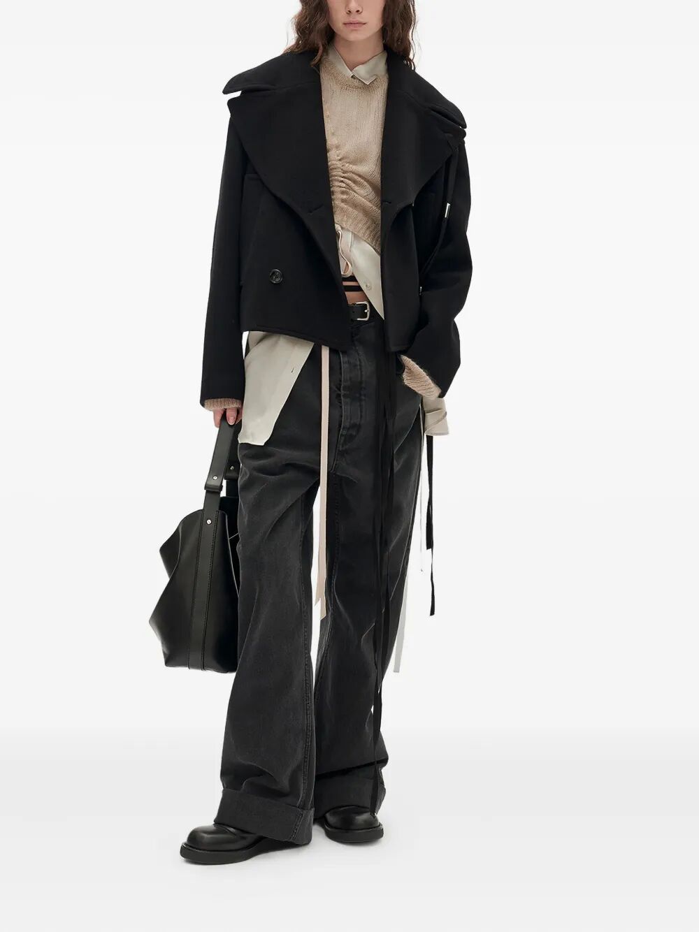 Ann Demeulemeester Women "Kristel" 5-Pockets High Comfort Trousers