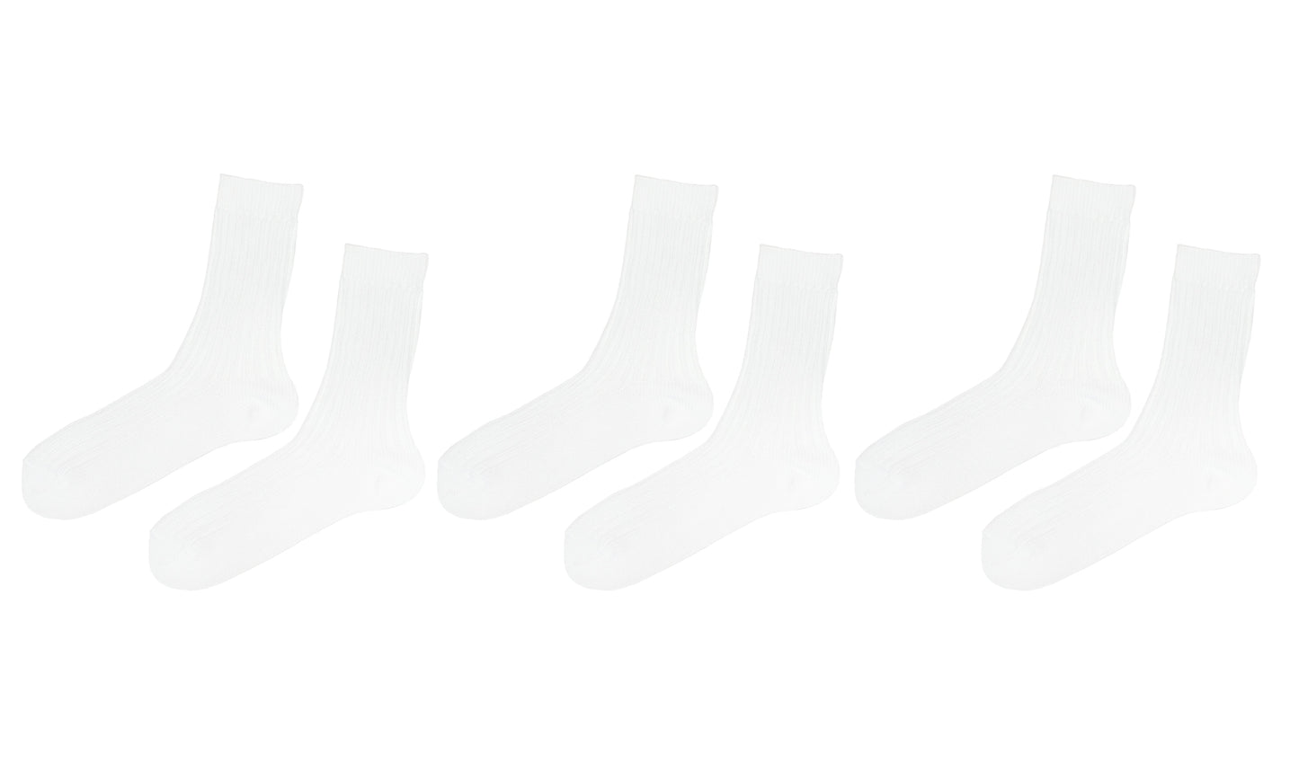 tittimitti® Men’s 100% Organic Cotton Boot Socks 3-Pack – Thick Warm Winter Crew Socks (Made in Italy)