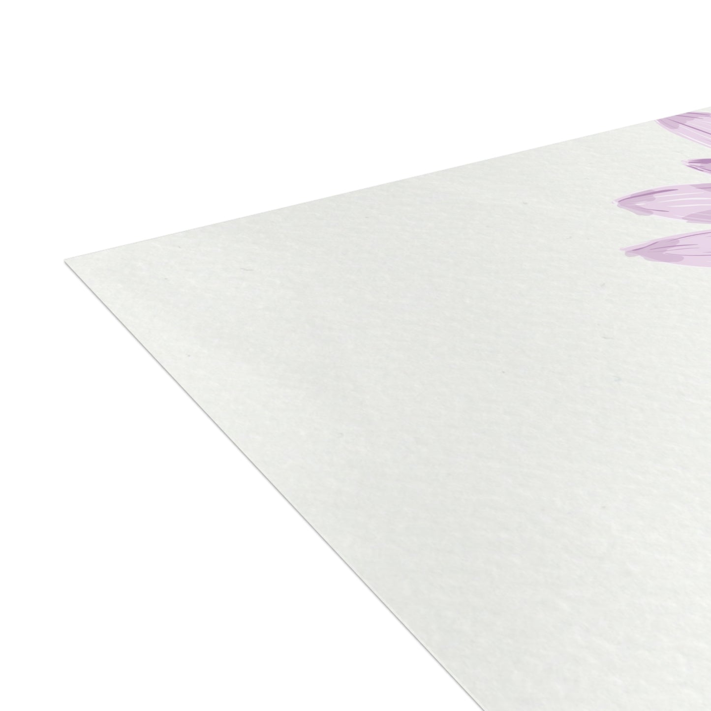 Beautiful Lavender Flower HAPPY BRITHDAY Greeting Cards! (1, 10, 30, and 50pcs)