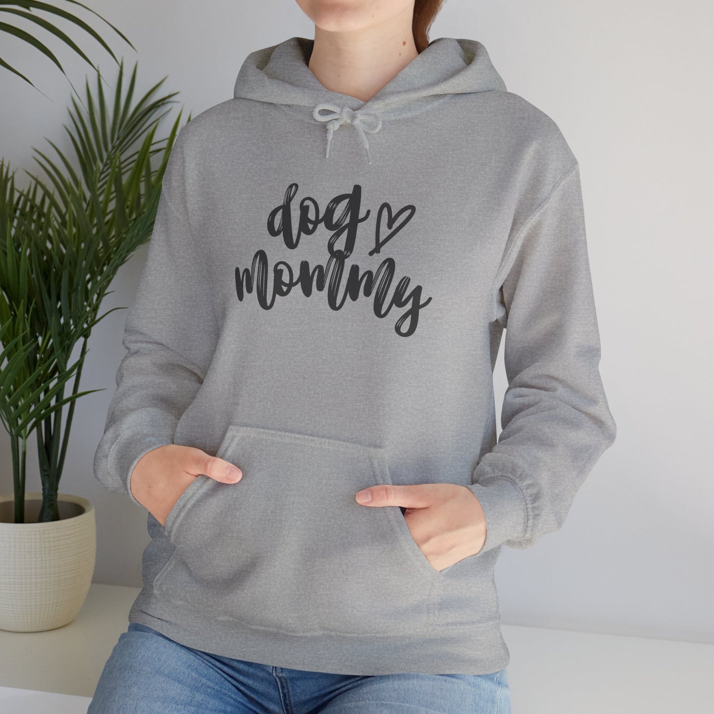 Dog Mommy Hoodie, Pet Lover Sweatshirt, Unisex Animal Apparel, Ideal Gift for Dog Moms, Cozy Pet-Themed Fashion