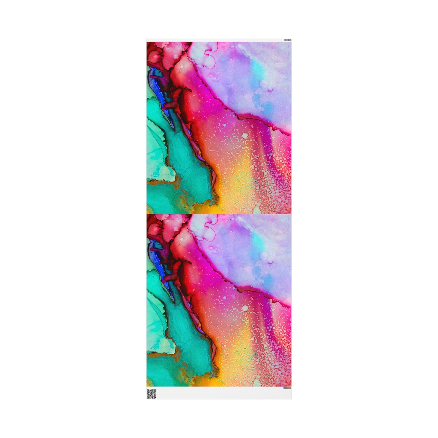 Vibrant Abstract Wrapping Paper | Colorful Gift Wrap for Parties, Birthdays, Weddings, Holidays, Creative Packaging