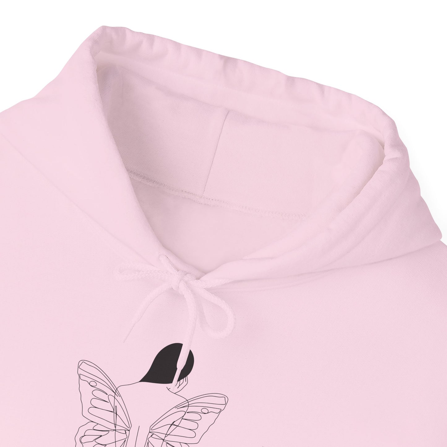 Butterfly Love Unisex Hoodie, Cozy Sweatshirt for Everyday Comfort, Gift for Nature Lovers, Butterfly Apparel for Spring
