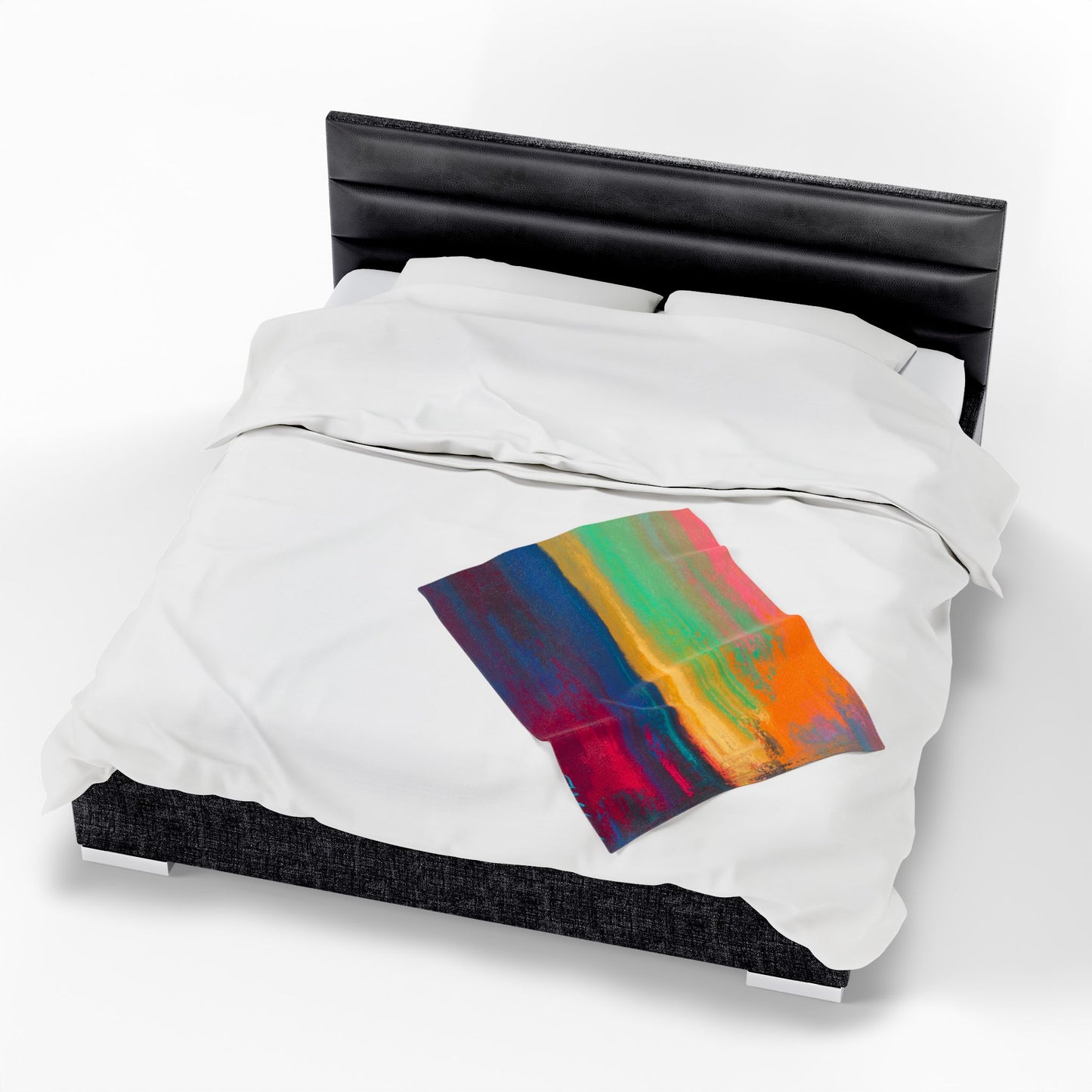 Vibrant Velveteen Plush Blanket | Cozy Throw for Home Decor, Gift for Weddings, Birthdays, Housewarming, Relaxation