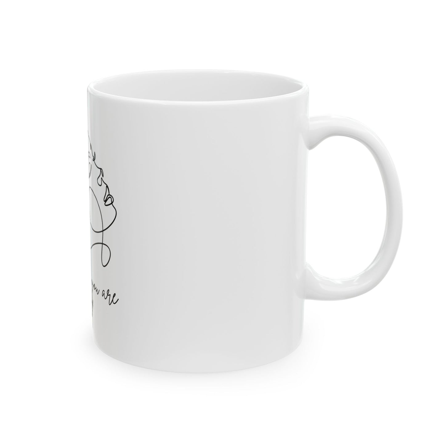 Inspirational Bloom Mug - Motivational Gift for Plant Lovers, Coffee Lovers, Home Decor, Self-Care, Housewarming