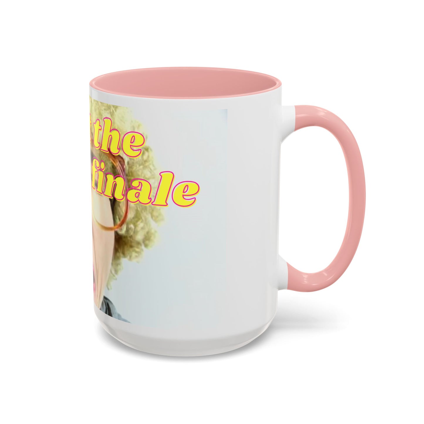 Humorous Accent Coffee Mug, "Me at the season finale", Funny Gift for TV Lovers, Comedy Merchandise, Unique Birthday Present, Fun Housewarming Mug