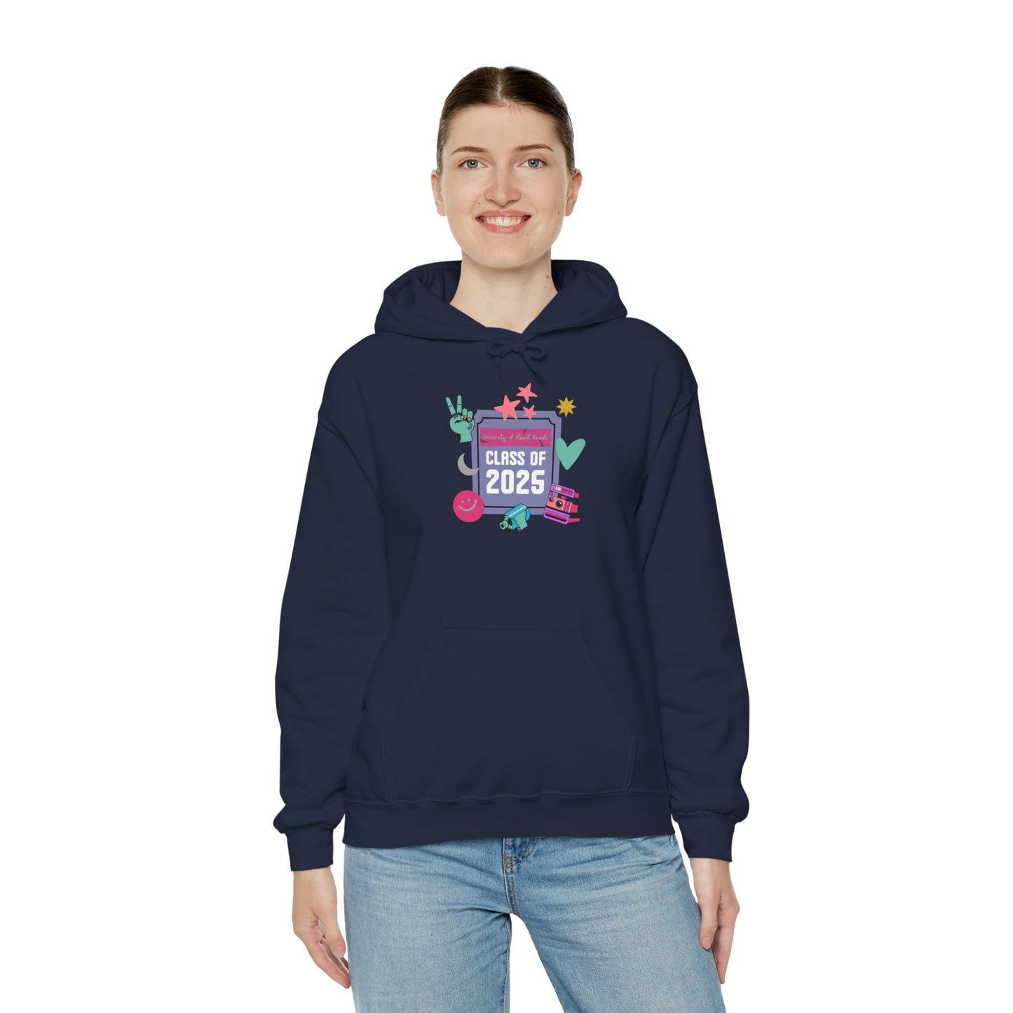 Class of 2025 Graduation Hoodie, Unisex Heavy Blend Hooded Sweatshirt, High School Graduation Gift, Casual Cool Style, College Hoodie