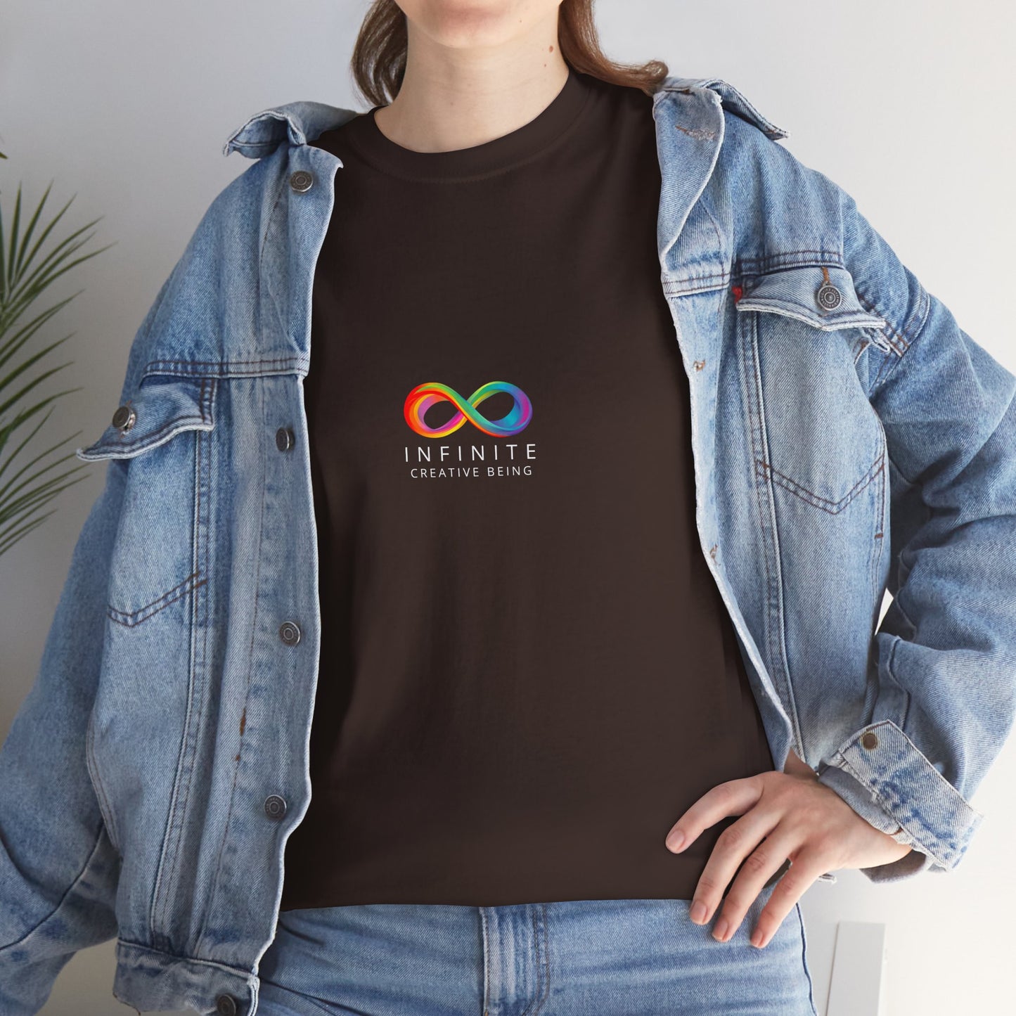 Colorful Infinite Creative Being Unisex Tee, Inclusive Fashion, Everyday Casual Wear, Gift for Friends