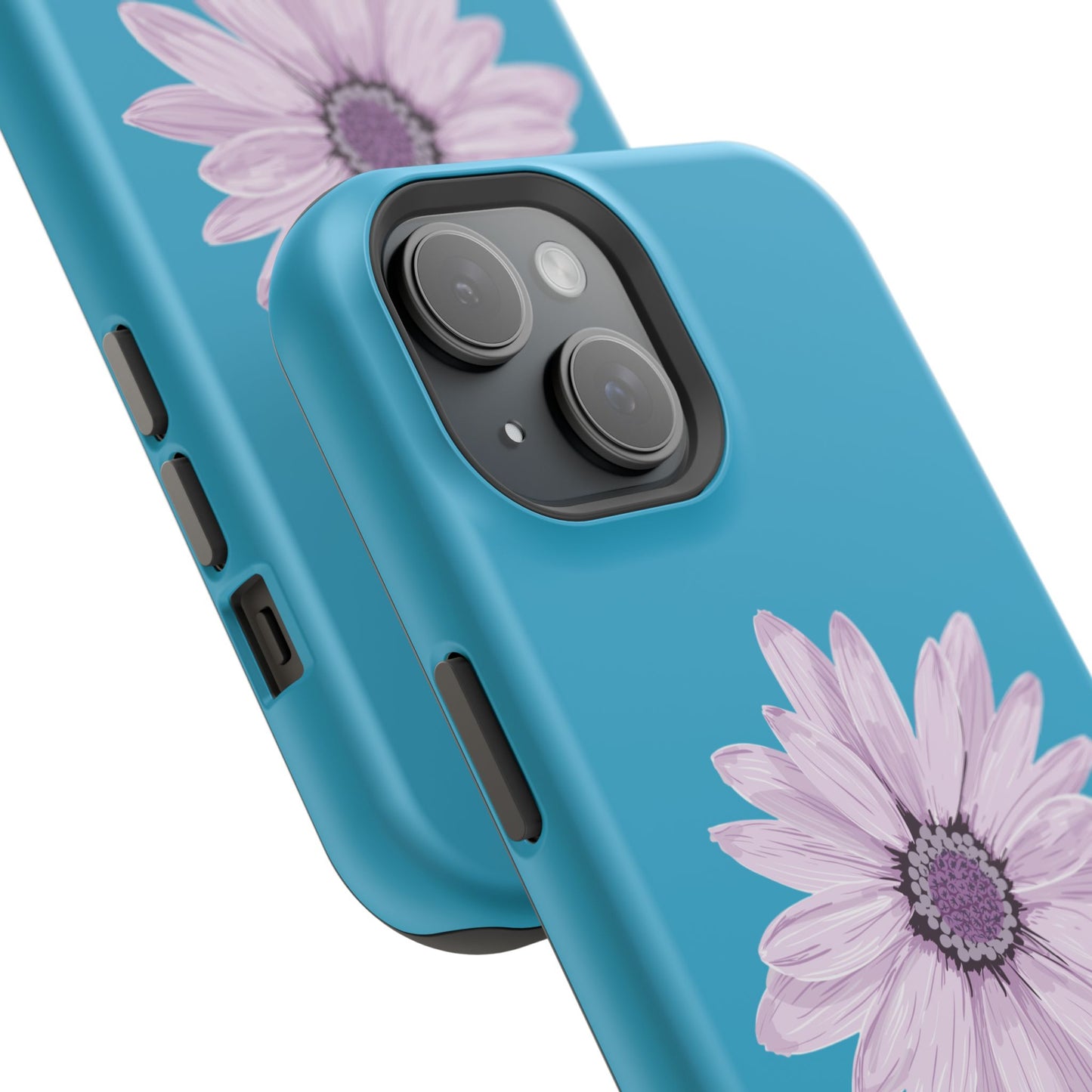 Magnetic Phone Cases with Floral Design, Impact-Resistant Accessories, Stylish Tech Protection, Gifts for Her, Unique Cell Phone Cases