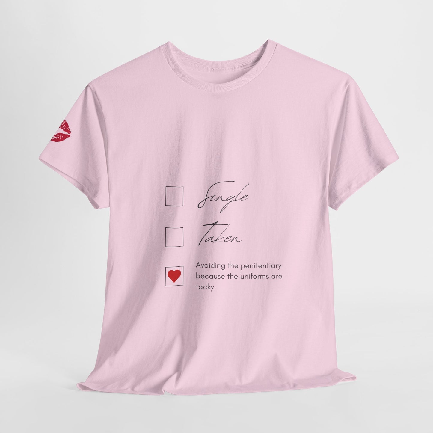 YOU ARE ART - SINGLE, TAKEN... Artistic Unisex Cotton Tee with Heartfelt Prints, Casual Wear, Gift for Artists, Streetwear, Inspirational Fashion
