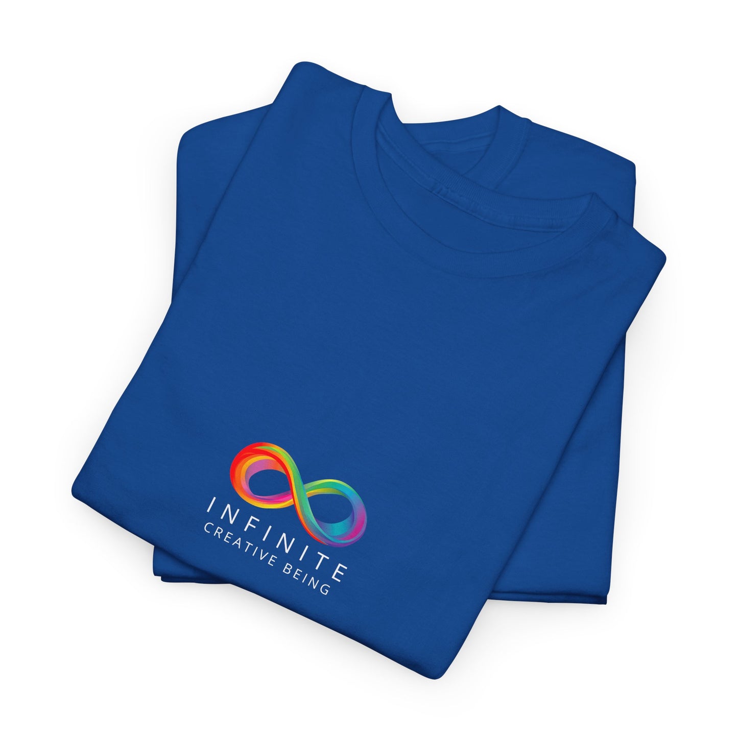Colorful Infinite Creative Being Unisex Tee, Inclusive Fashion, Everyday Casual Wear, Gift for Friends