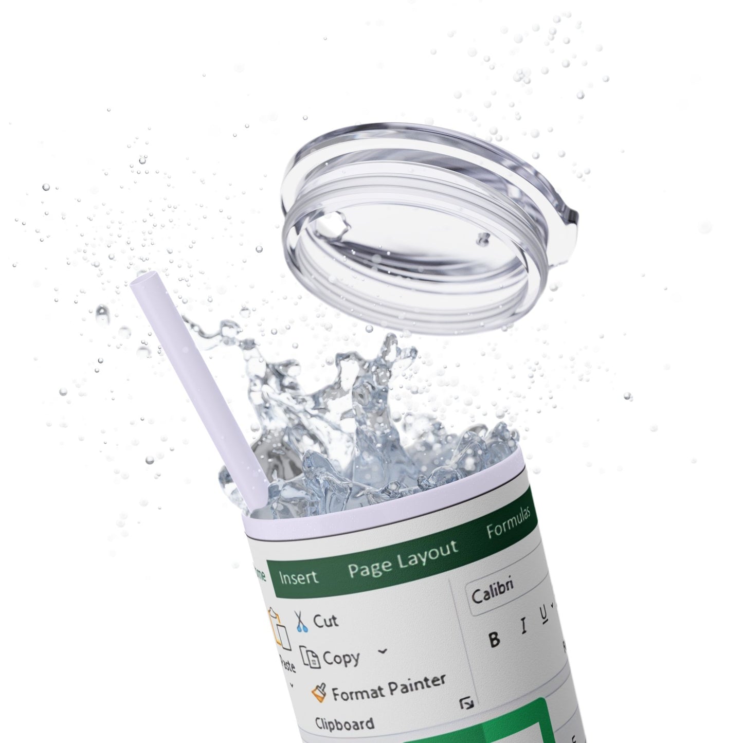 Freak in the Sheets Spreadsheet Themed Tumbler, 20oz Gift for Students, Accountants, Office Humor, Funny Drinkware