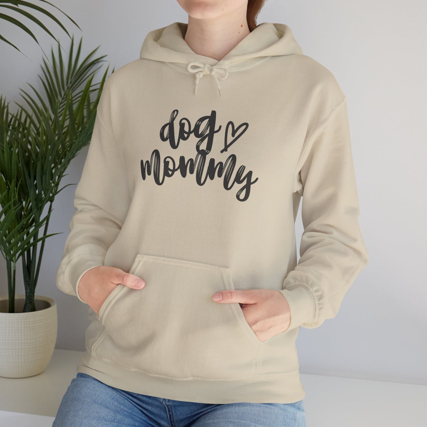 Dog Mommy Hoodie, Pet Lover Sweatshirt, Unisex Animal Apparel, Ideal Gift for Dog Moms, Cozy Pet-Themed Fashion