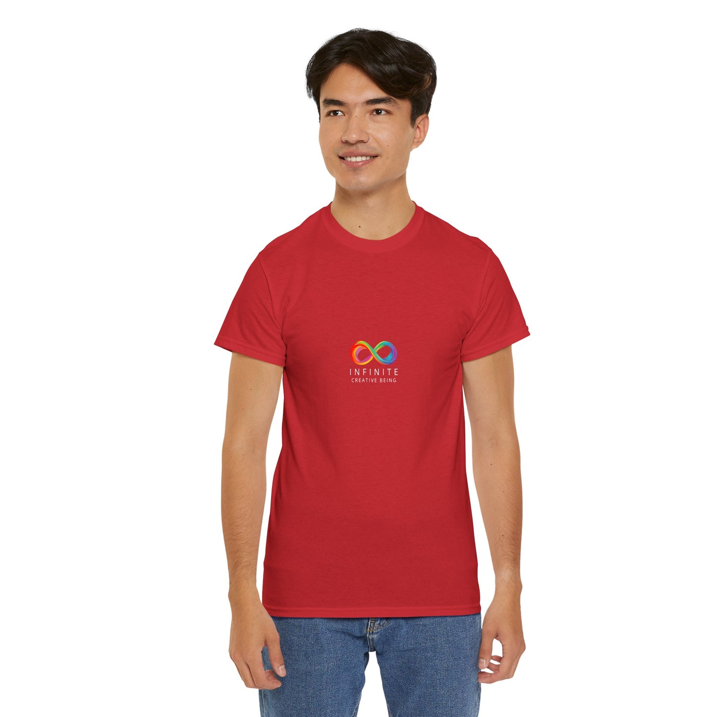 Colorful Infinite Creative Being Unisex Tee, Inclusive Fashion, Everyday Casual Wear, Gift for Friends