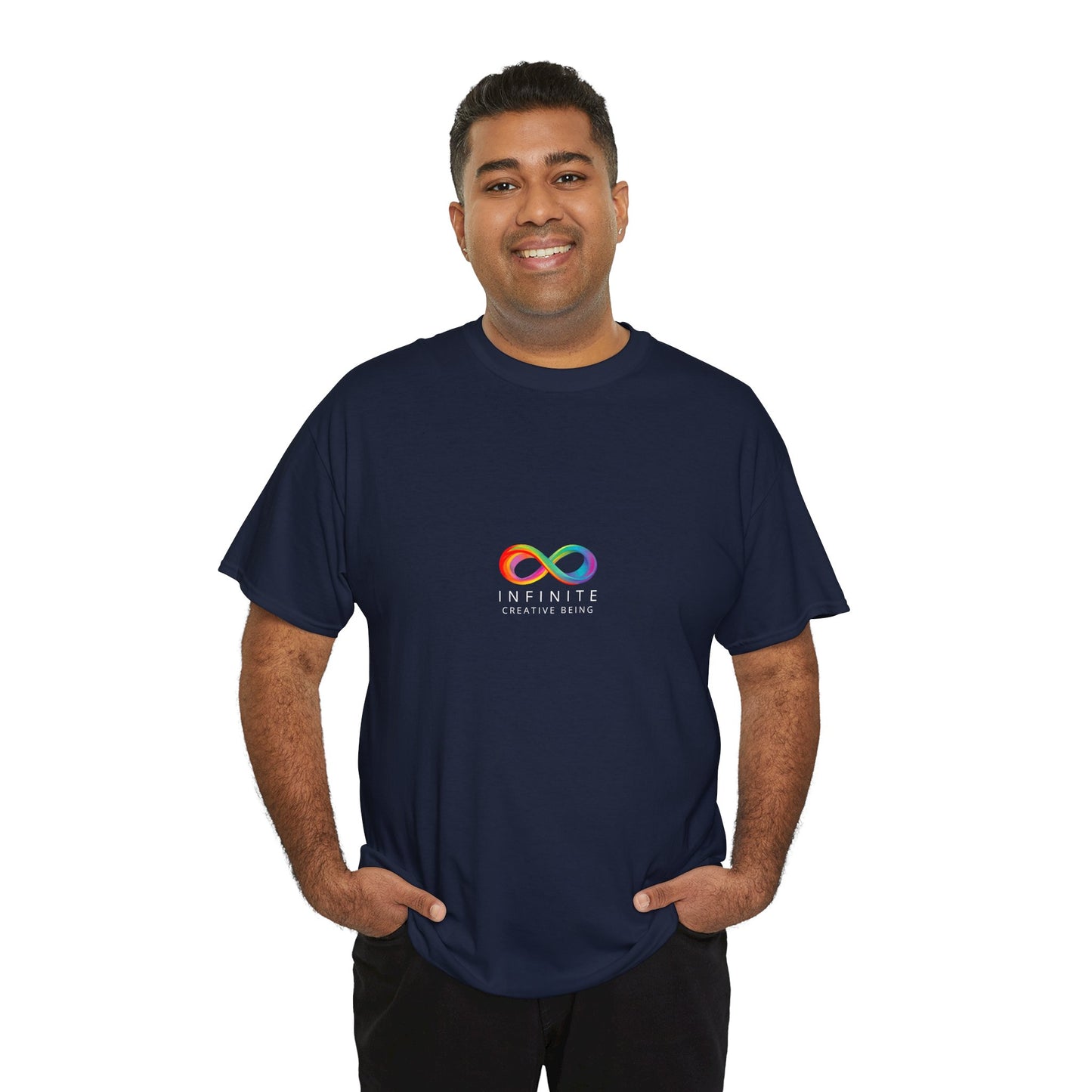 Colorful Infinite Creative Being Unisex Tee, Inclusive Fashion, Everyday Casual Wear, Gift for Friends