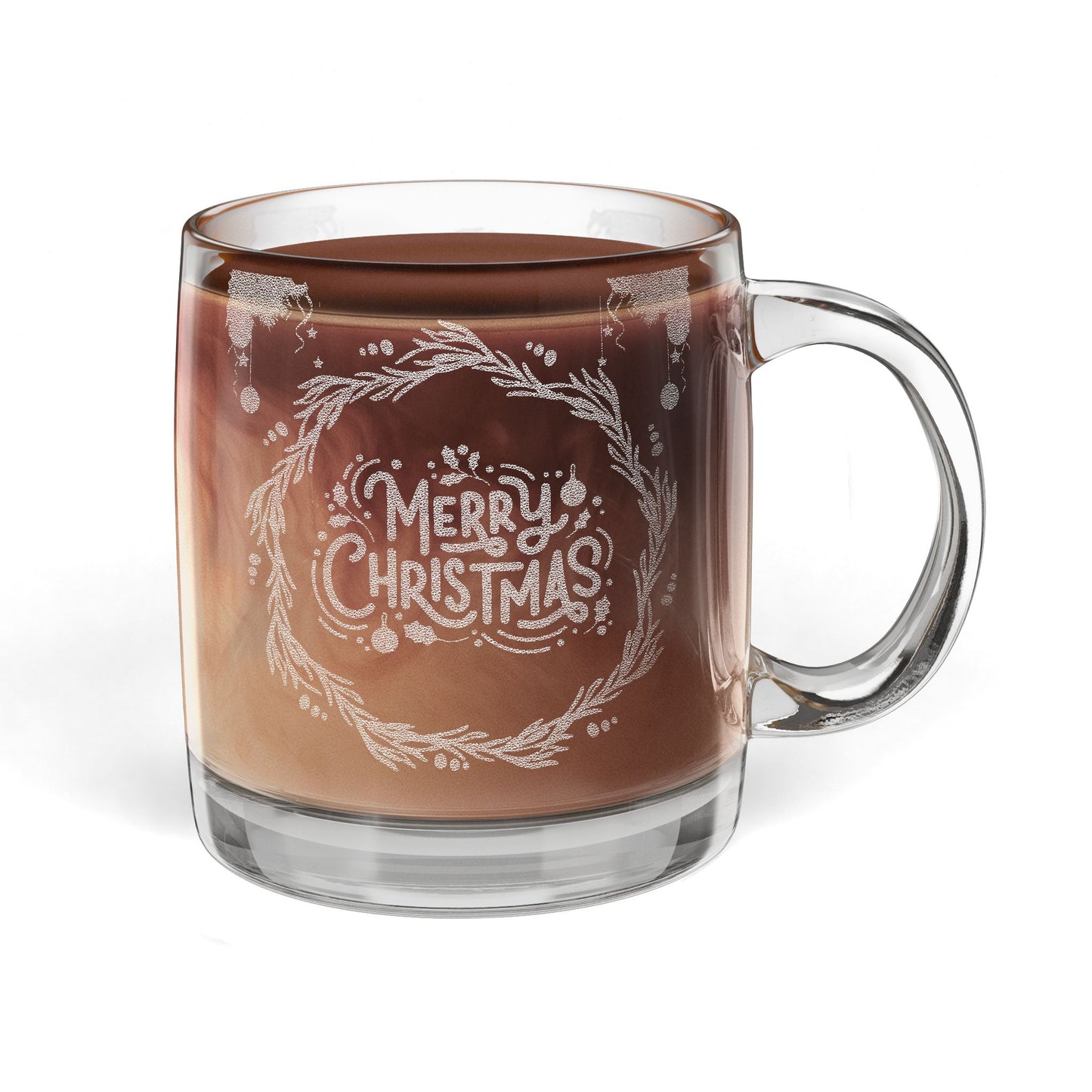 Engraved Holiday Coffee Mug, Personalized Gift, Customized Drinkware, Perfect for Christmas, Unique Gift Idea, Festive Kitchen Decor