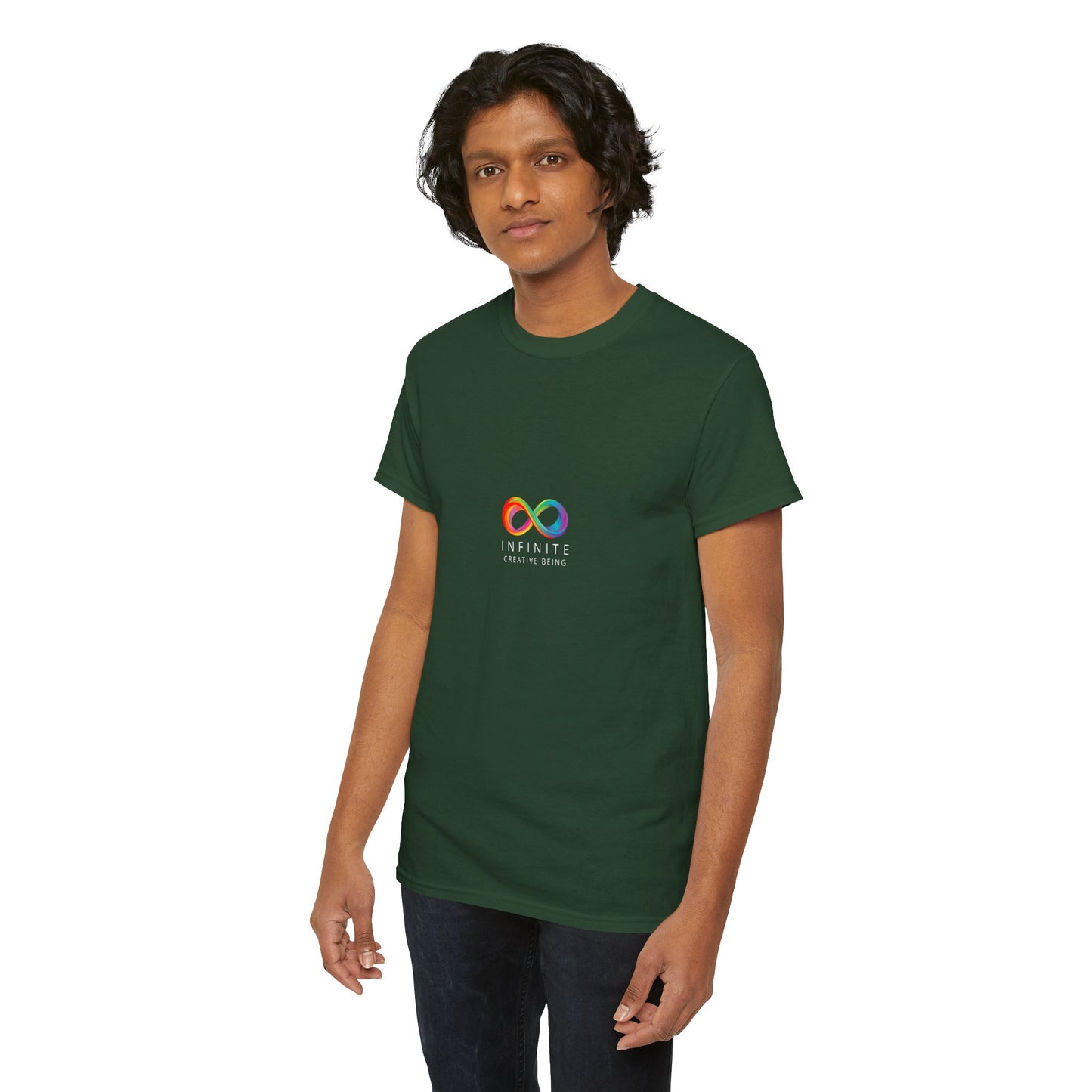 Colorful Infinite Creative Being Unisex Tee, Inclusive Fashion, Everyday Casual Wear, Gift for Friends