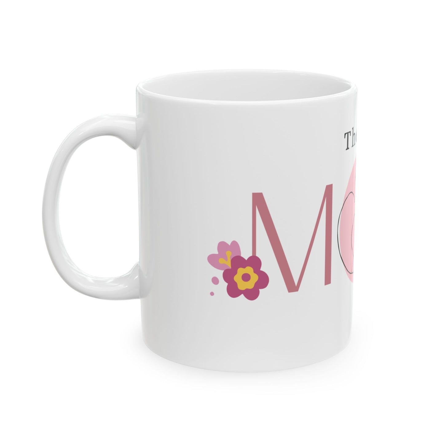 Ceramic Mug with Heartwarming 'Best Mom' Design – Perfect Gift for Mother's Day, Birthday, Love, Coffee Lovers, Personalized Mugs