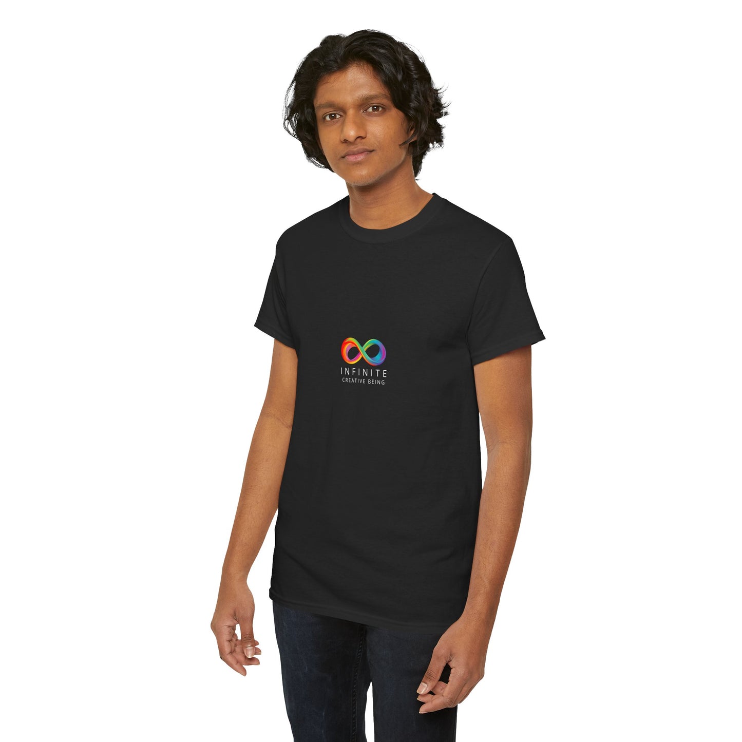 Colorful Infinite Creative Being Unisex Tee, Inclusive Fashion, Everyday Casual Wear, Gift for Friends