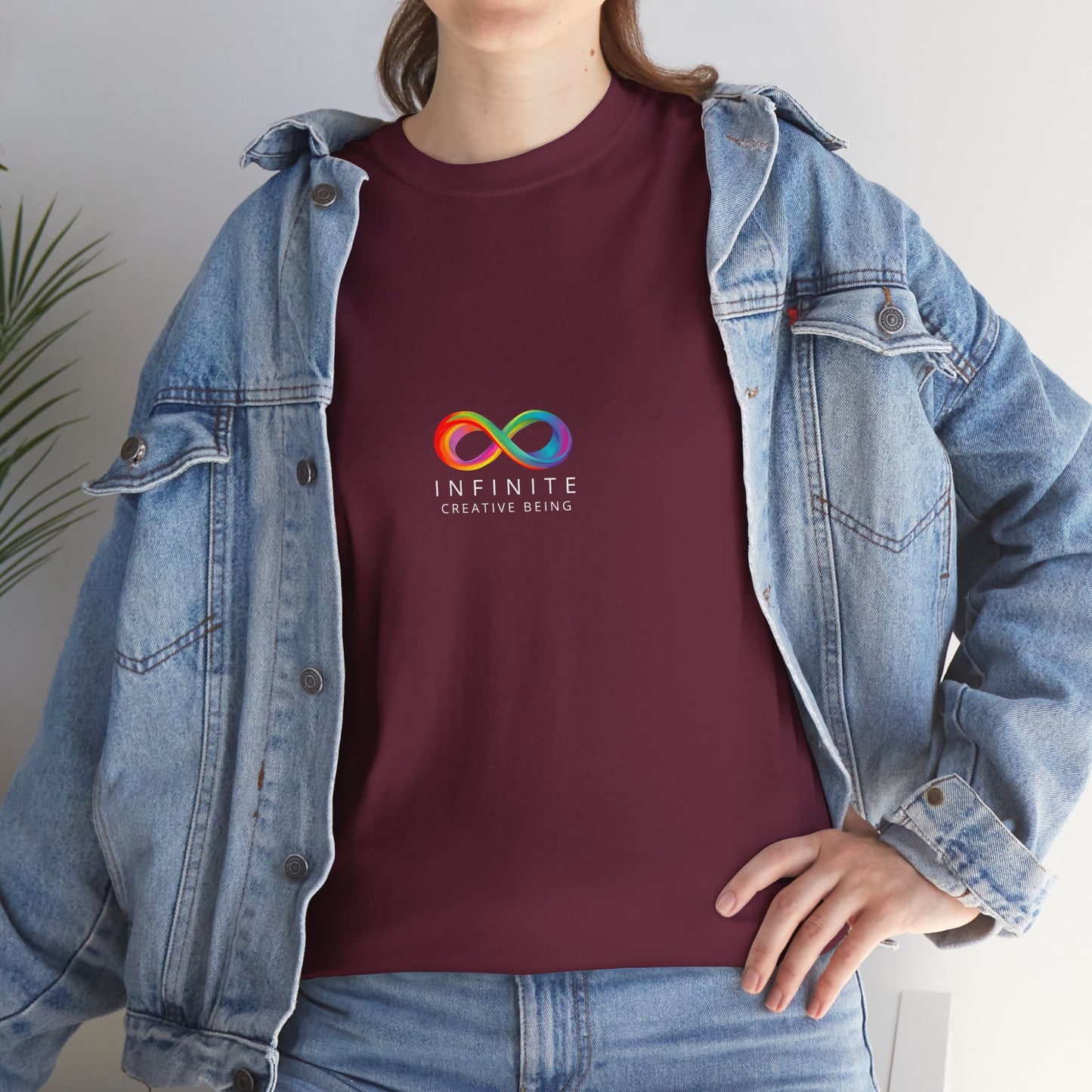 Colorful Infinite Creative Being Unisex Tee, Inclusive Fashion, Everyday Casual Wear, Gift for Friends