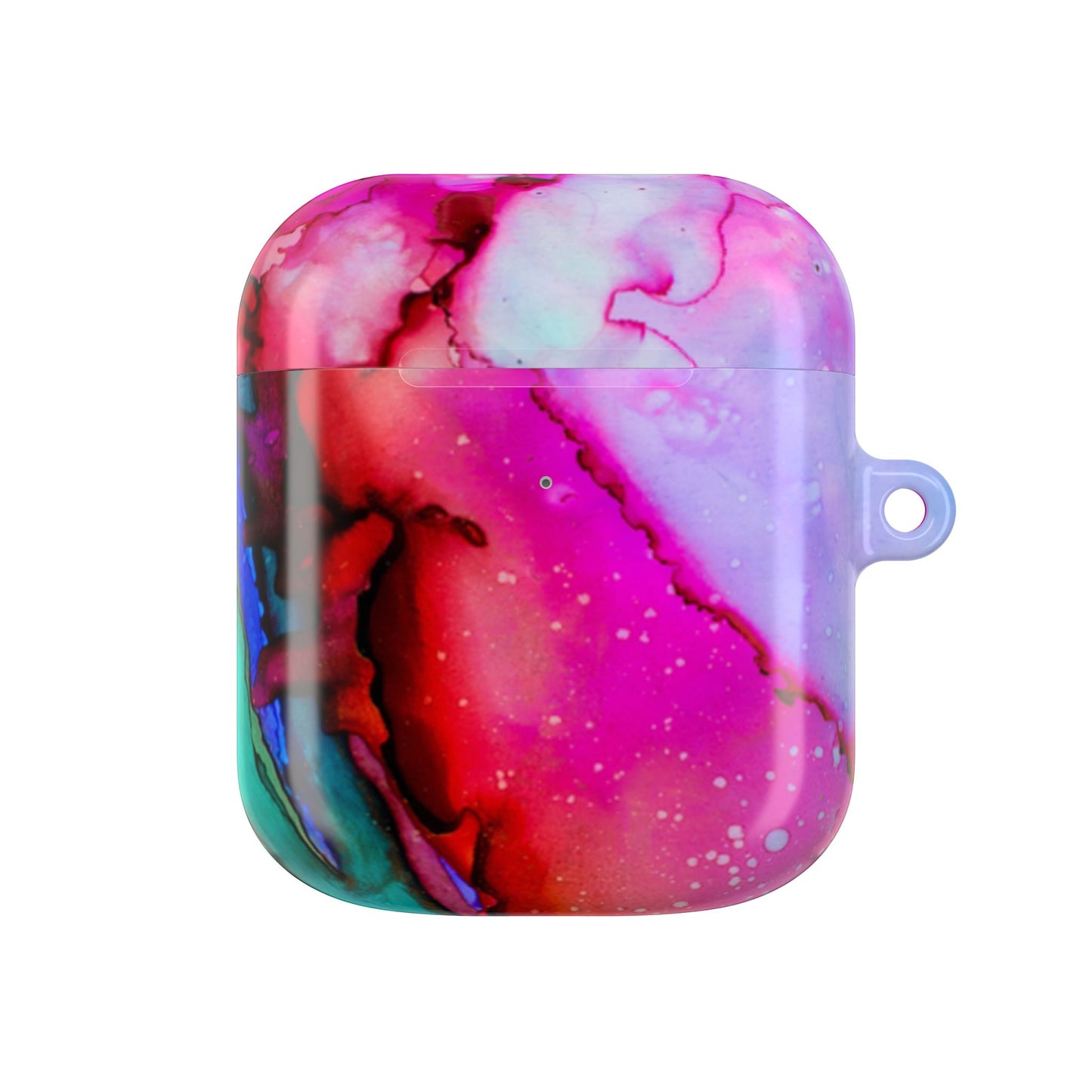 Colorful Marble AirPod Case, Trendy Tech Accessory, Gift for Music Lovers, Unique Earbud Cover for Her, Stylish AirPods Holder