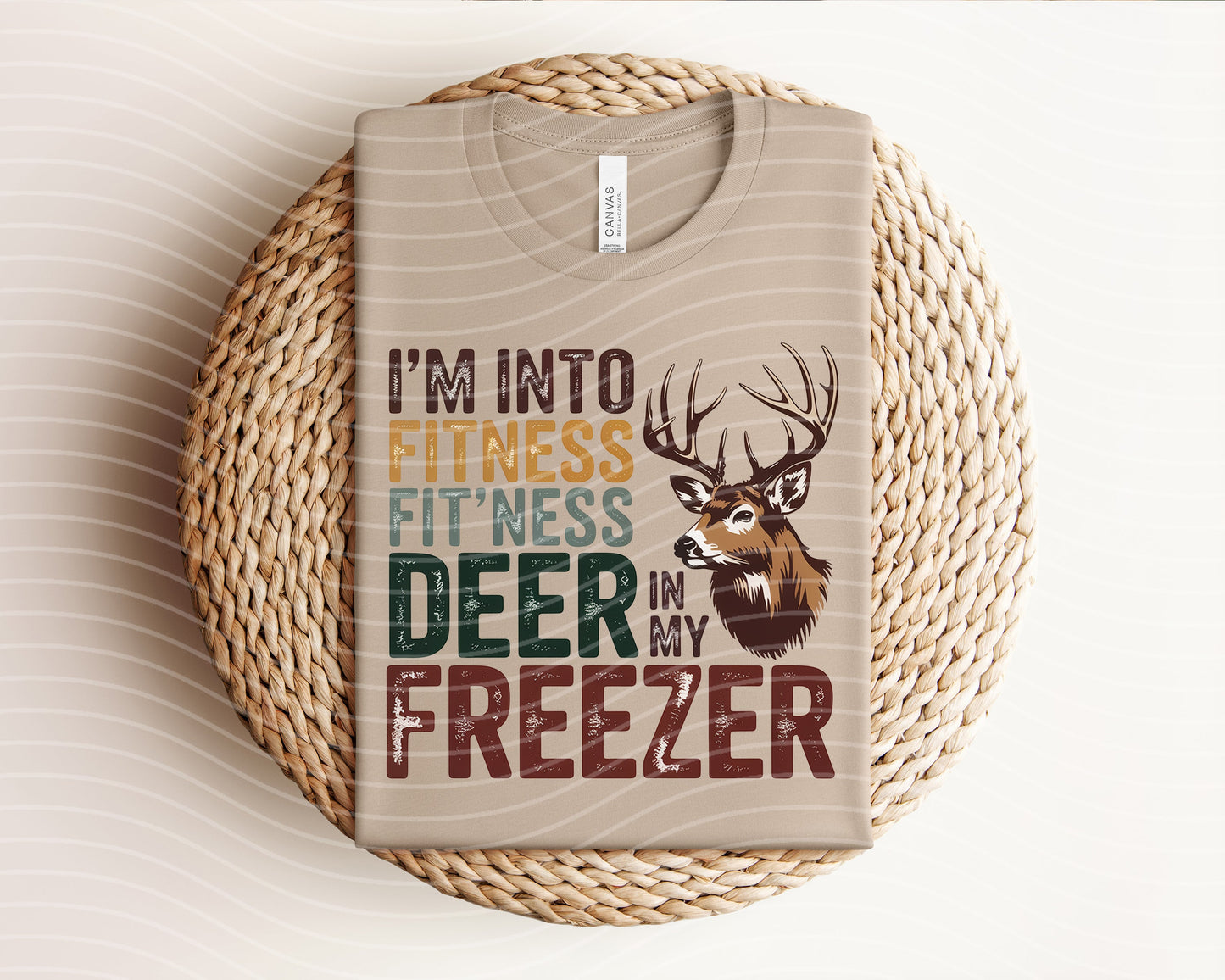 Fit'Ness Deer in My Freezer Graphic Tee