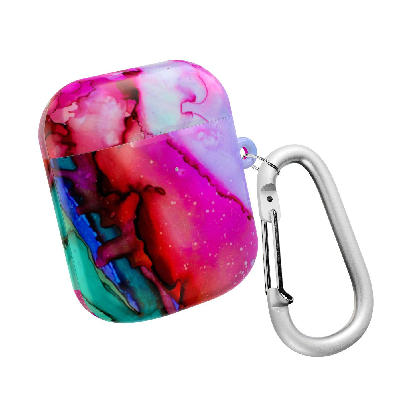Colorful Marble AirPod Case, Trendy Tech Accessory, Gift for Music Lovers, Unique Earbud Cover for Her, Stylish AirPods Holder