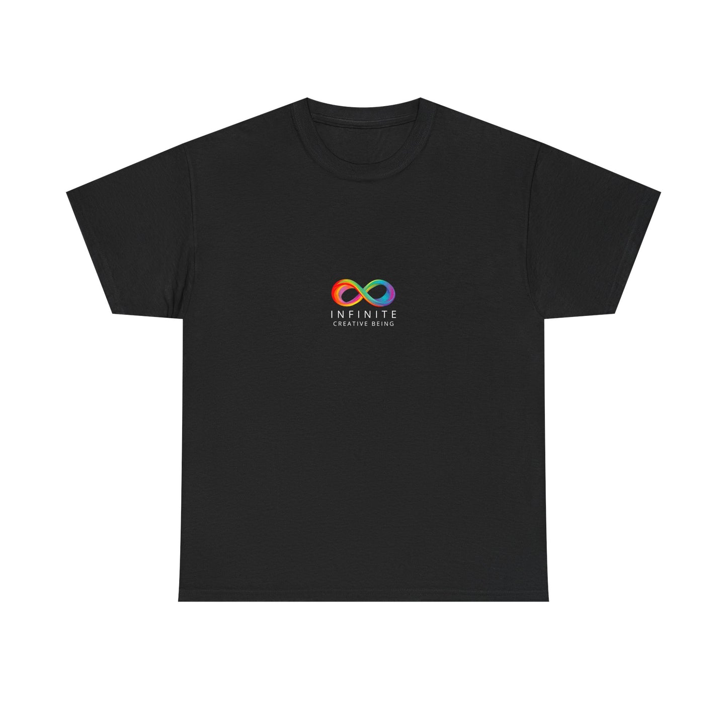 Colorful Infinite Creative Being Unisex Tee, Inclusive Fashion, Everyday Casual Wear, Gift for Friends