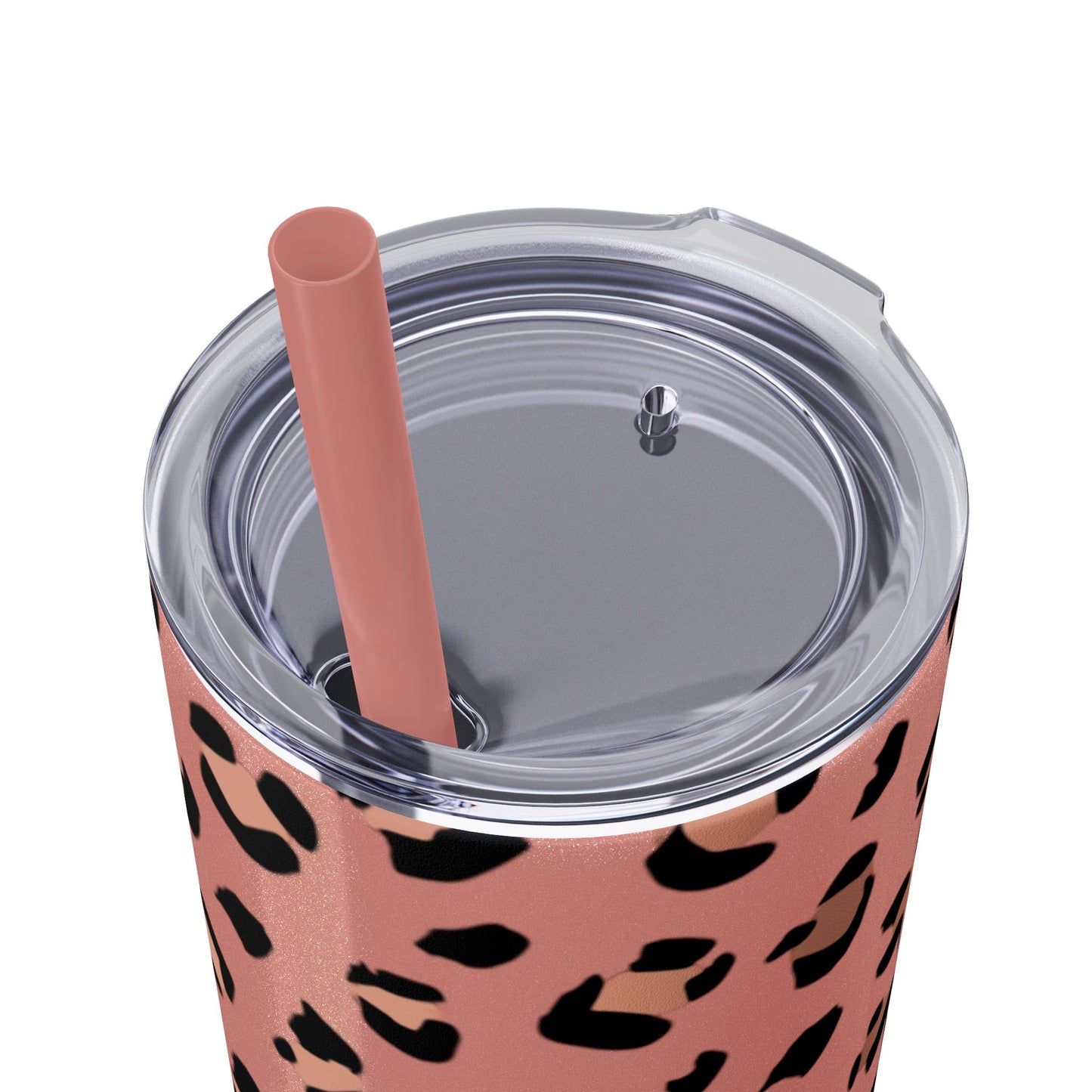 Chic Cheetah Print Tumbler, Trendy Travel Mug, Animal Print Water Bottle, Perfect Gift for Her, Stylish Beverage Container