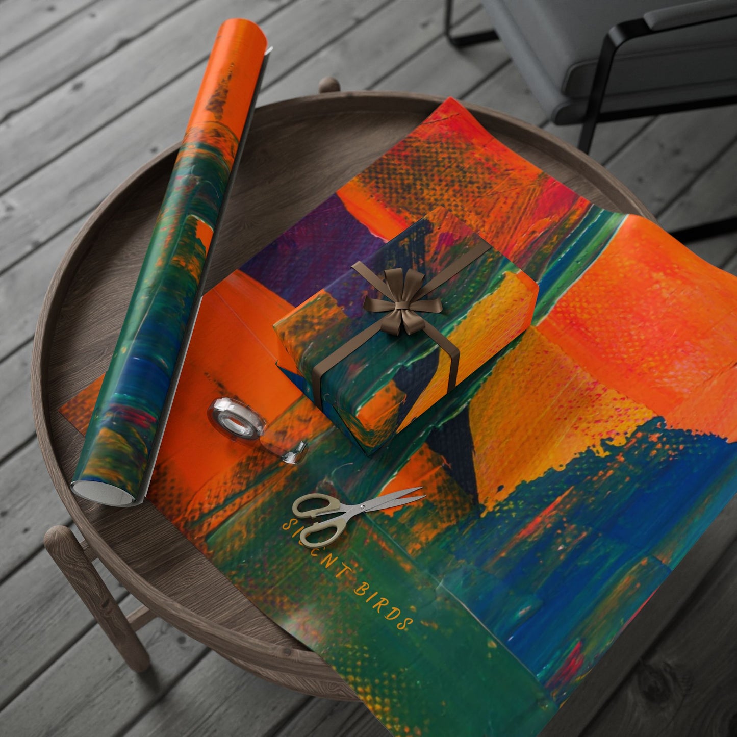 Vibrant Gift Wrap Paper for All Occasions, Colorful Wrapping Rolls for Birthdays, Holidays, DIY Projects, Eco-Friendly Gift Wrapping