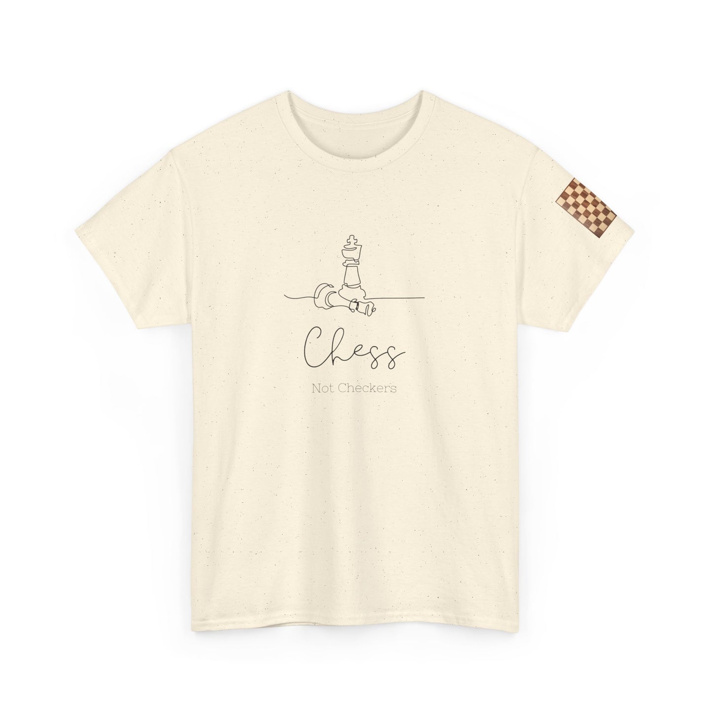 Chess Not Checkers Unisex Tee - Ethically Grown 100% Cotton - GILDAN