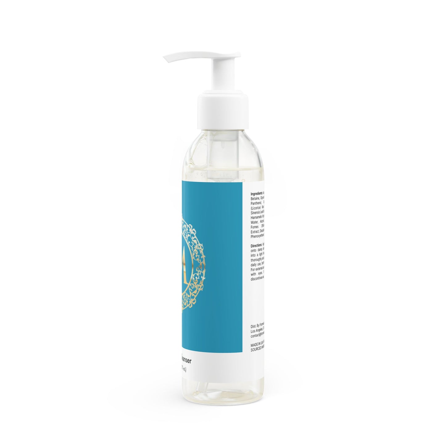 Gentle Face and Body Cleanser infused with Licorice Root, Camellia Sinensis Leaf and Mushroom Extract (VEGAN), 6oz