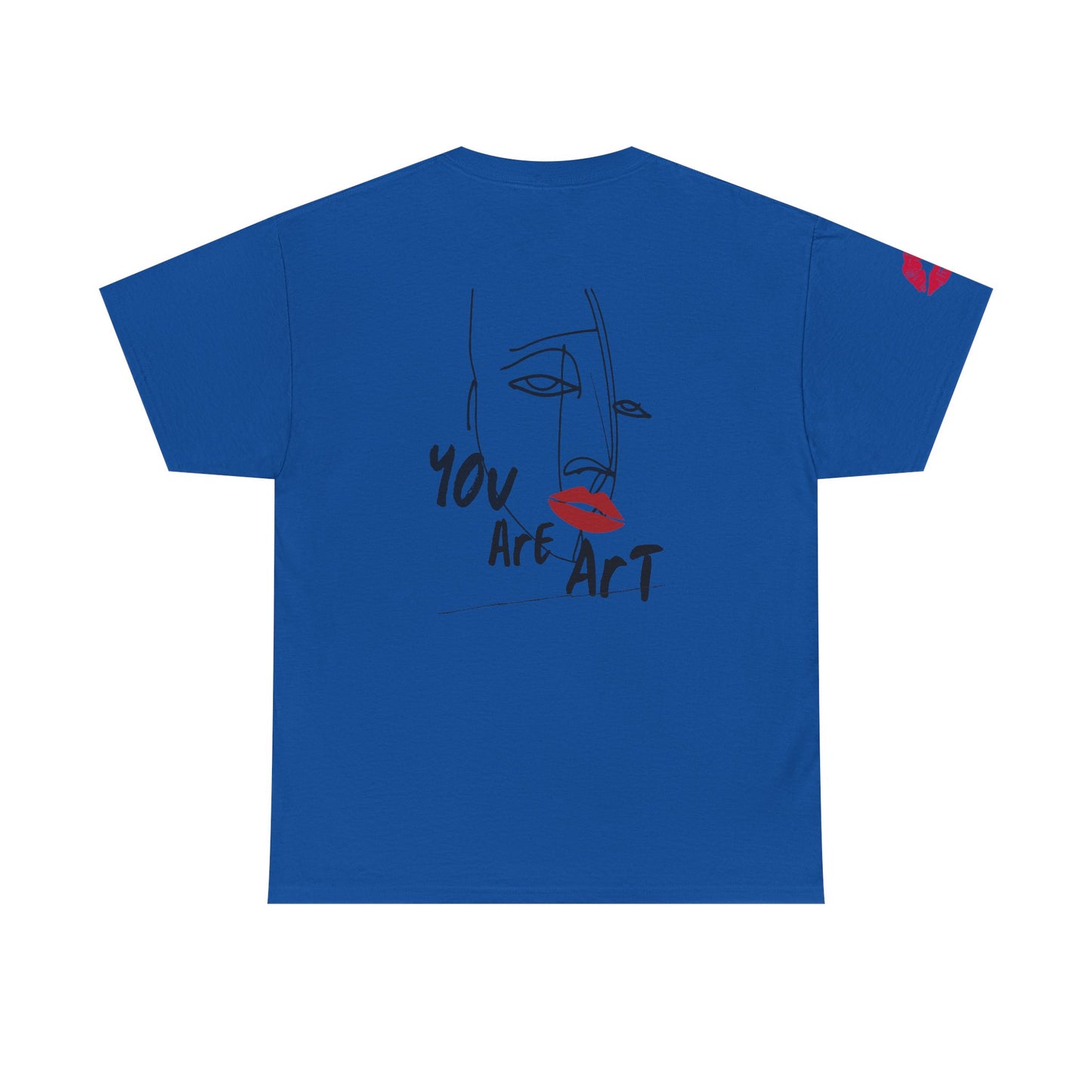 YOU ARE ART - SINGLE, TAKEN... Artistic Unisex Cotton Tee with Heartfelt Prints, Casual Wear, Gift for Artists, Streetwear, Inspirational Fashion