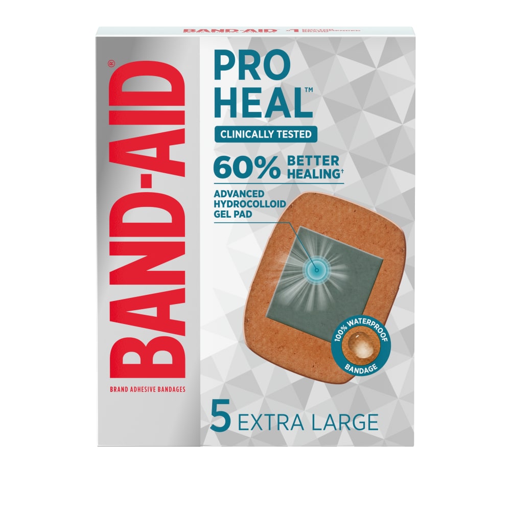 Band-Aid Pro Hea Adhesive Bandages Extra Large 6Ea