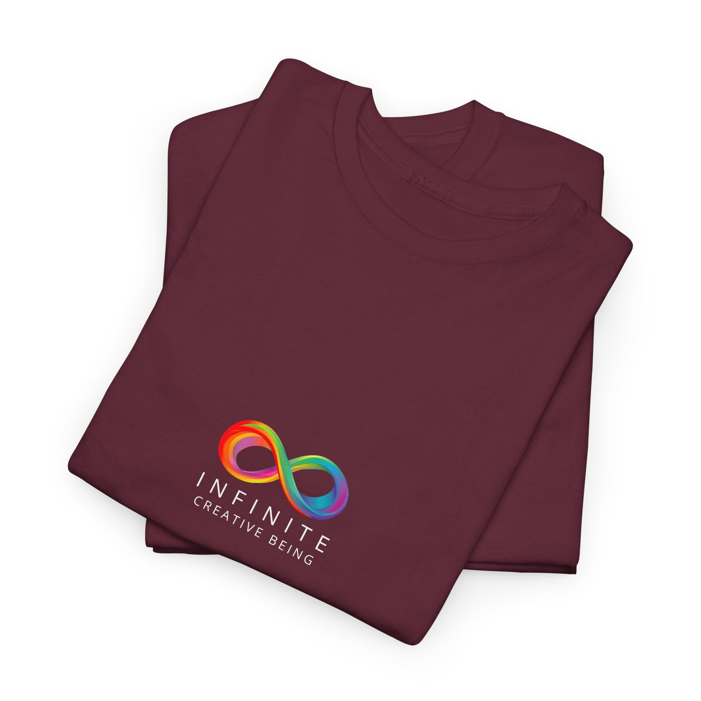 Colorful Infinite Creative Being Unisex Tee, Inclusive Fashion, Everyday Casual Wear, Gift for Friends