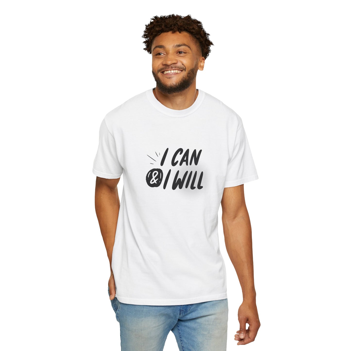 I Can T-Shirt - Motivational Unisex Graphic Tee