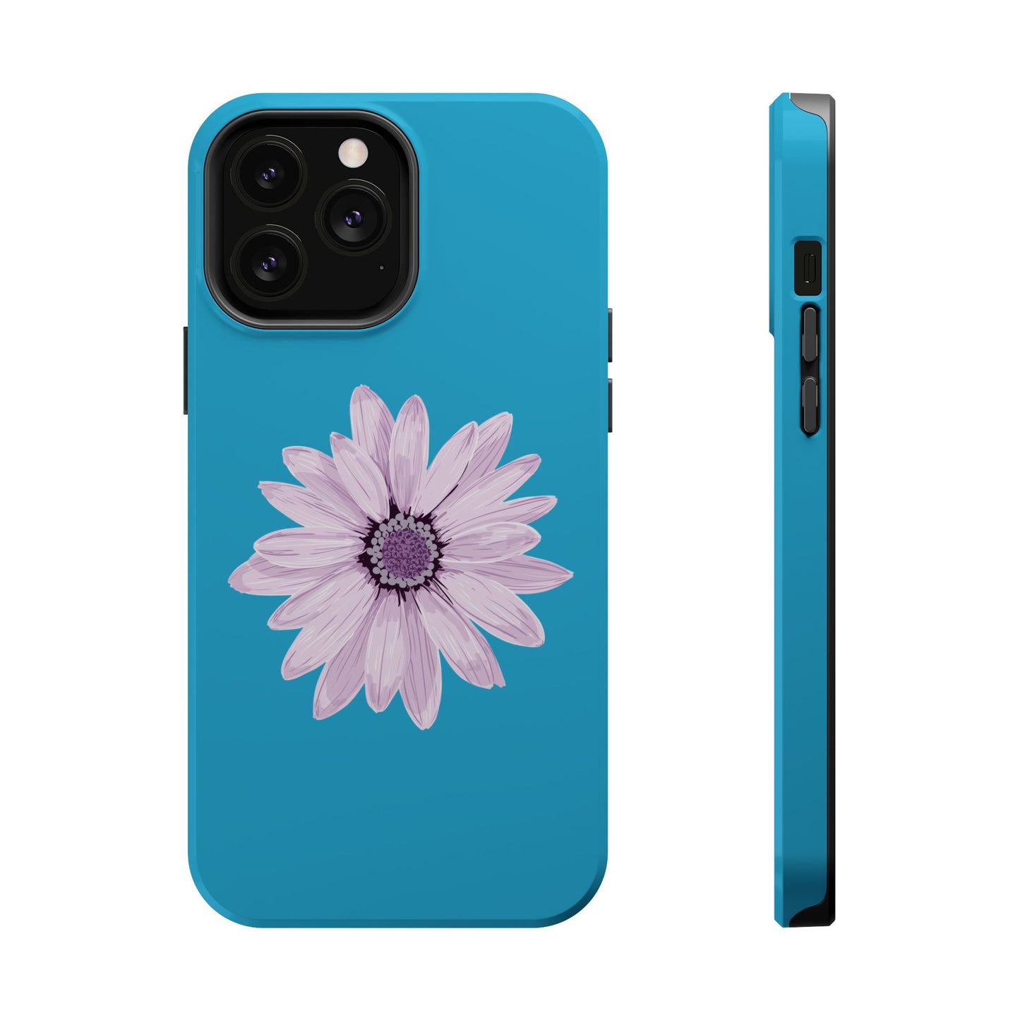 Magnetic Phone Cases with Floral Design, Impact-Resistant Accessories, Stylish Tech Protection, Gifts for Her, Unique Cell Phone Cases